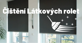 Čištění a údržba rolet