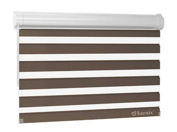 Roleta den a noc v kazetě BLACKNESS Den Noc - Umber