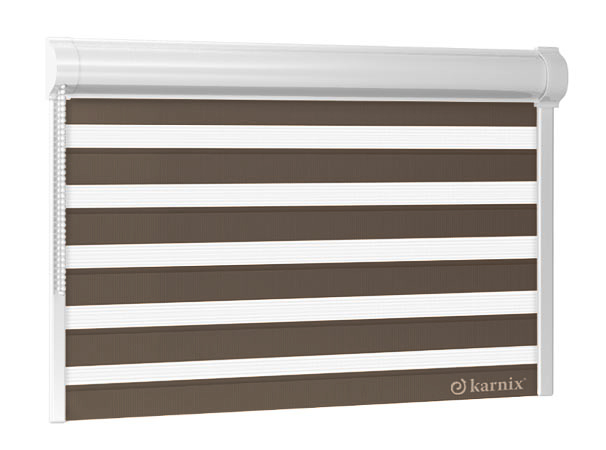 Roleta den a noc v kazetě BLACKNESS Den Noc - Umber