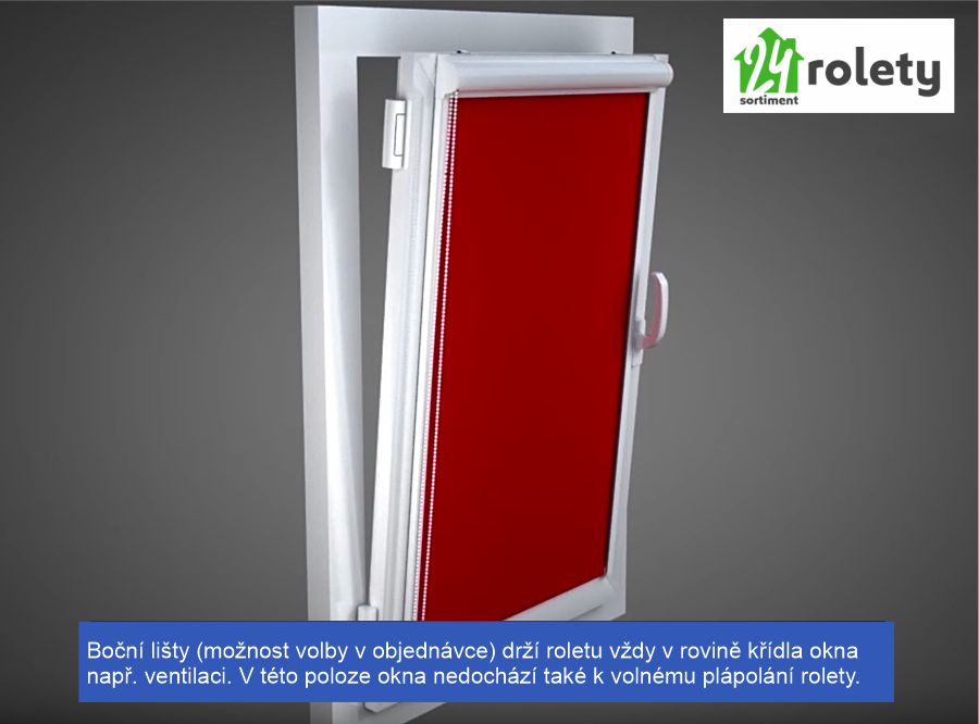 Zatemňovací roleta v kazetě BLACKOUT - perl