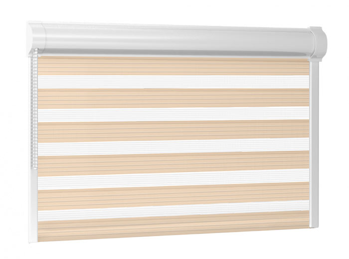 Roleta den a noc v kazetě EXCLUSIVE Den Noc - světle hnědá