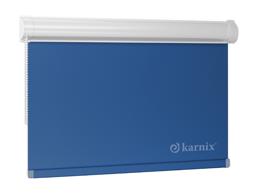 Zatemňovací roleta v kazetě BLACKOUT - modrá