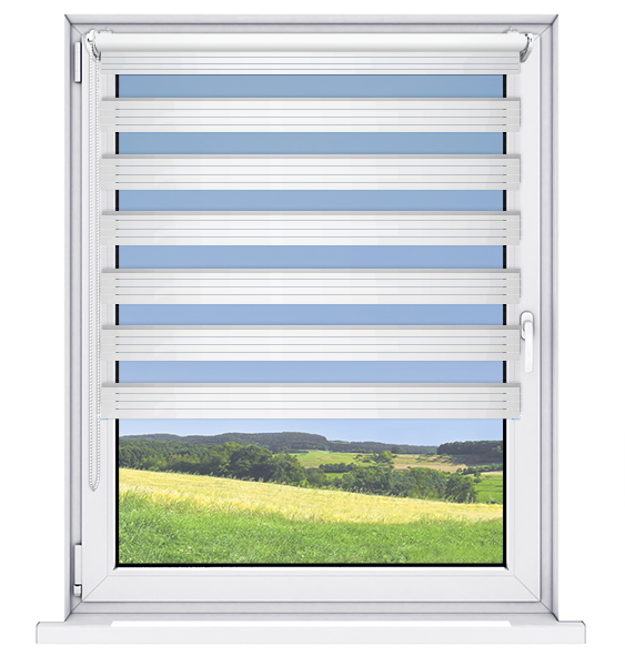 Roleta den a noc EXCLUSIVE - světle šedá