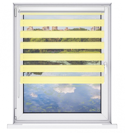 Roleta den a noc v kazetě EXCLUSIVE Den Noc - žlutá