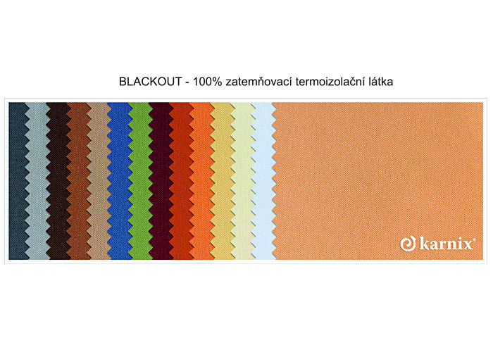 Střešní roleta PREMIUM BLACKOUT- bílá