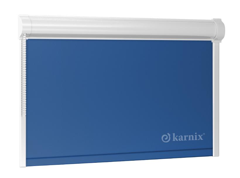 Zatemňovací roleta v kazetě BLACKOUT - modrá