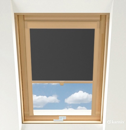 Střešní roleta PREMIUM BLACKOUT- grafitová