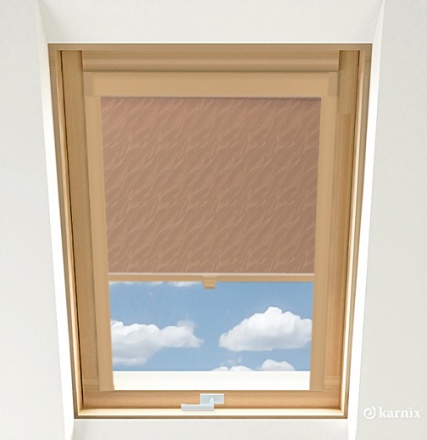 Střešní roleta PREMIUM AQUA - hnědá