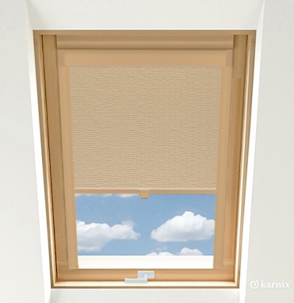 Střešní roleta PREMIUM BASMATI - béžová