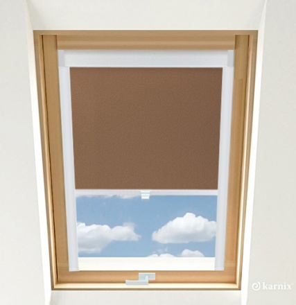 Střešní roleta PREMIUM PEARL - kakaová