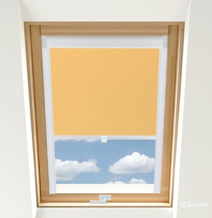 Střešní roleta PREMIUM BLACKOUT- žlutá