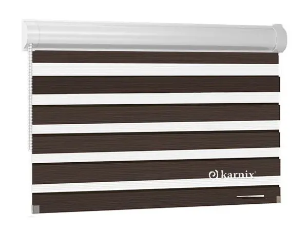 Roleta den a noc v kazetě NATURE Den Noc - arabica