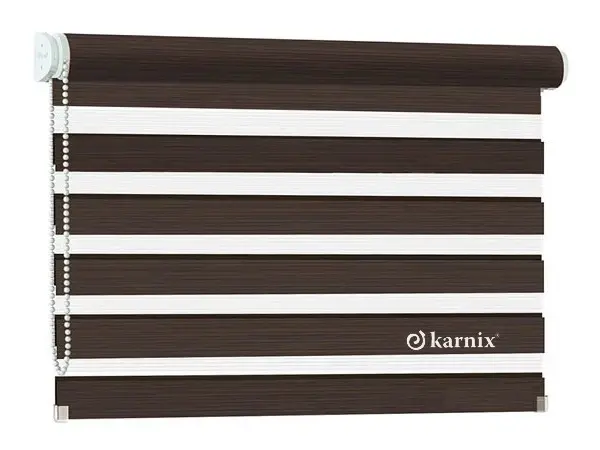 Předokenní roleta na zeď Den a Noc NATURE - arabica