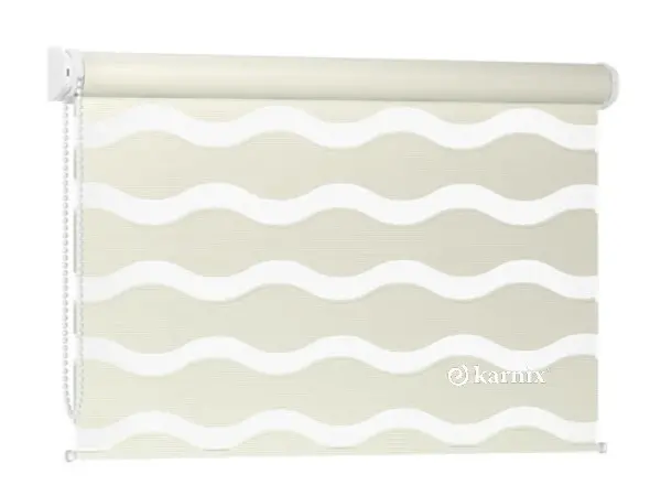 Předokenní roleta na zeď WAVE - sabbia