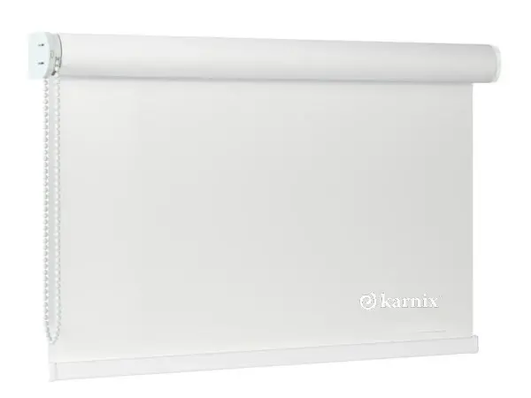 Předokenní zatemňovací na zeď BLACKOUT - bílá