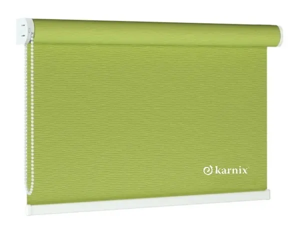 Předokenní látková roleta na zeď BASMATI - mátová