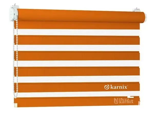 Roleta den a noc v kazetě PROMO Den Noc - mandarinková