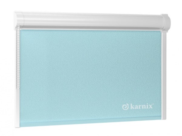 Látková roleta v kazetě PEARL - blankytná