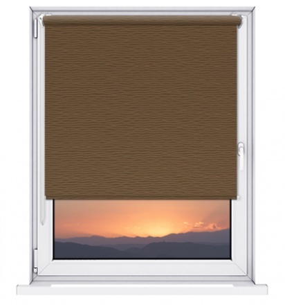 Látková roleta BASMATI - ořechová